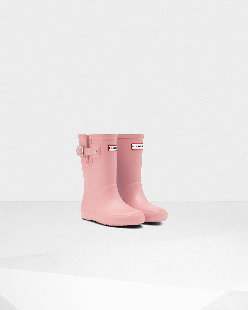 Hunter Original First Flat Sole Rain Boots - Buy Online Kids Pink - HOQREG309